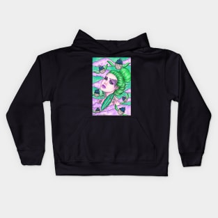 Head in the clouds Kids Hoodie